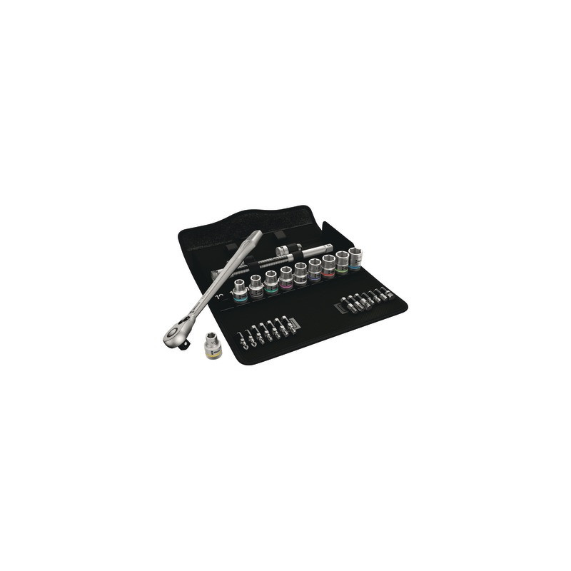Jeu cliquet Zyklop Metal avec levier d'i- WERA - 05004078001