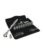 Jeu cliquet Zyklop Metal avec levier d'i- WERA - 05004078001