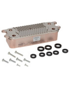 Échangeur sanitaire 18 plaques- DIFF pour Saunier Duval - 0020186154