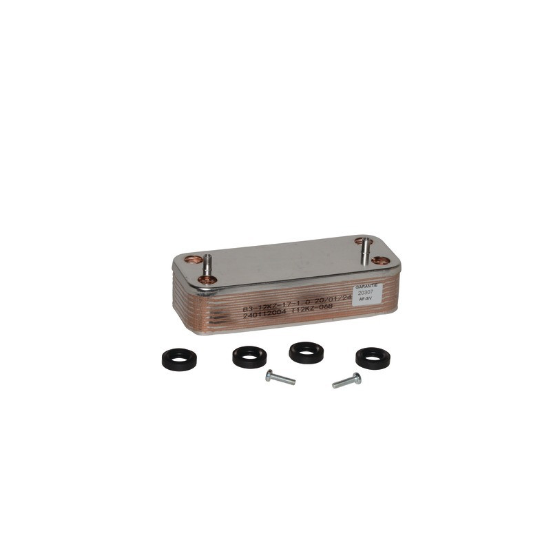 Intercambiador sanitario 16 placas- DIFF pour Chaffoteaux - 65104333