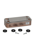 Intercambiador sanitario 16 placas- DIFF pour Chaffoteaux - 65104333
