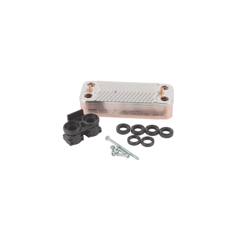 Intercambiador sanitario 16 placas- DIFF pour Chaffoteaux - 61302409-01