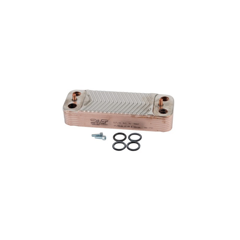 Intercambiador con placas 24/28- DIFF pour De Dietrich Chappée - S62775