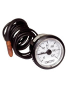 Termómetro redondo 0° a 120°C Ø58mm- DIFF - 606041