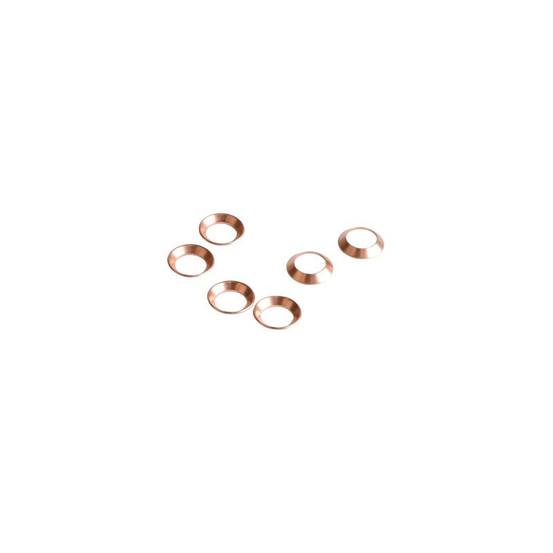 Junta intercalada flare 5/8"- DIFF - 608015  - (X6)