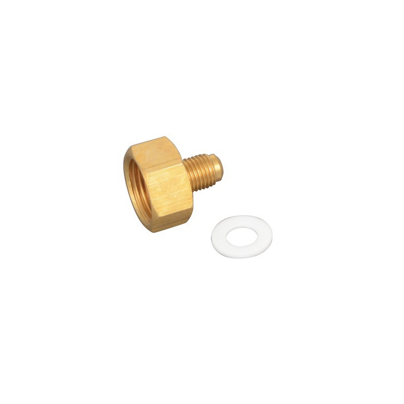 Racor flare adaptador M1/4''xH18x150- DIFF - 609002