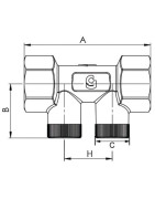 Válvula de retencion nf de control de polucion hosta 3/4" HH- DIFF - 110305