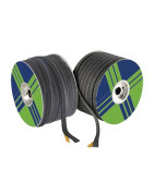 Junta adhesiva negra TEXTAPE 12x3 mm bobina 100m- DIFF - 150578