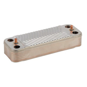 Intercambiador sanitario 14 placas- DIFF pour De Dietrich Chappée - 711613000