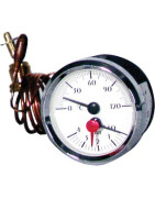 Manotermómetro 0 a 120°C - 0 a 6 bar- DIFF - 606017