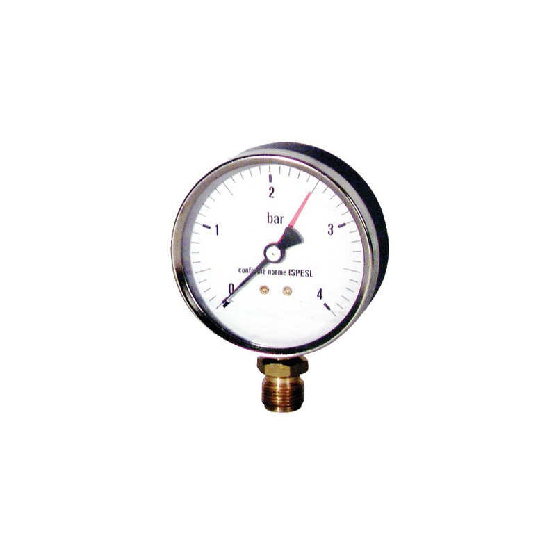Manómetro 0 a 4 bar Ø80mm- DIFF - 606120