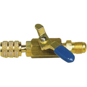 Válvula azul M1/4" x H1/4"- GALAXAIR - SA-14M14F-B