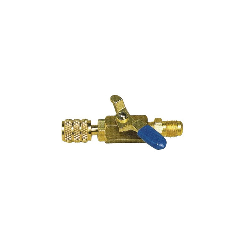 Válvula azul M1/4" x H1/4"- GALAXAIR - SA-14M14F-B