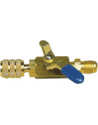 Válvula azul M1/4" x H1/4"- GALAXAIR - SA-14M14F-B
