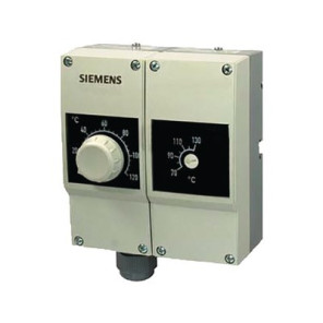 Acuastato en caja con sonda de inmersión doble- SIEMENS - RAZ-TW.1000P-J