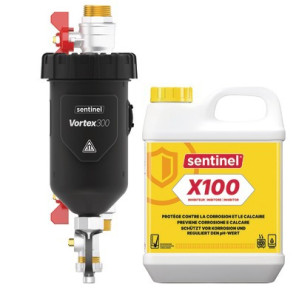 Pack Protección Vortex300 3/4 + X100 1L- SENTINEL - PP-V300-3\4M-EXPB