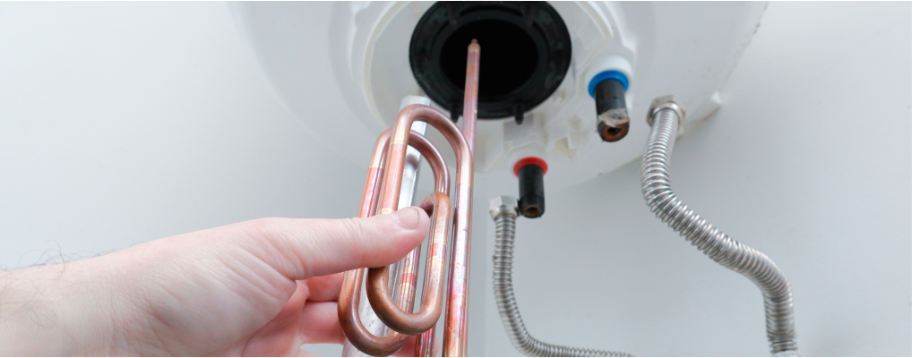 ¿ Cómo instalar una resistencia blindada sobre un calentador de agua?