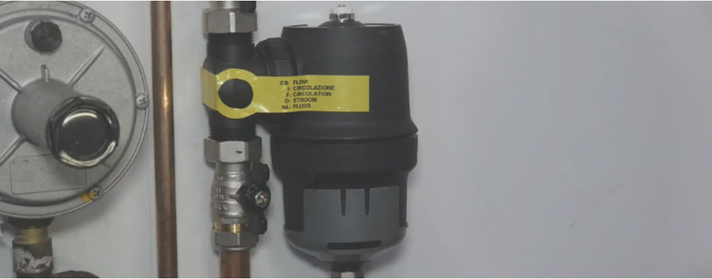 Instalar un filtro magnético